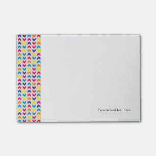 Aztec Chevron colourful Post-it Notes