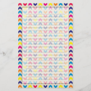 Aztec Chevron colourful Stationery