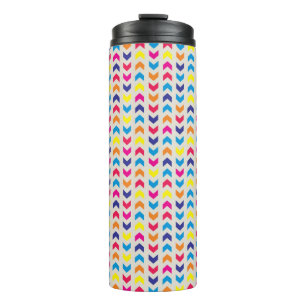 Aztec Chevron colourful Thermal Tumbler