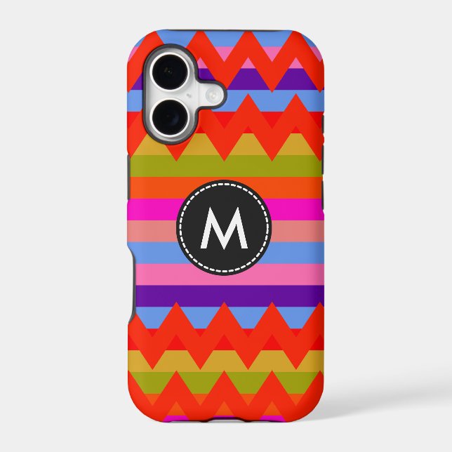 Aztec Chevron Stripes Pattern (Back)