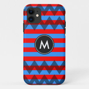 Aztec Chevron Stripes Pattern #10 iPhone 11 Case