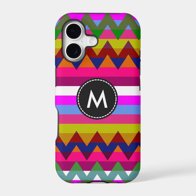 Aztec Chevron Stripes Pattern #4 (Back)