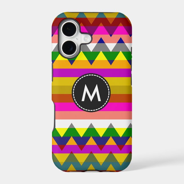 Aztec Chevron Stripes Pattern #9 (Back)