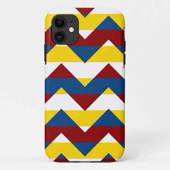 Aztec Chevron Zigzag Stripe Pattern 7 Case-Mate iPhone Case (Back)