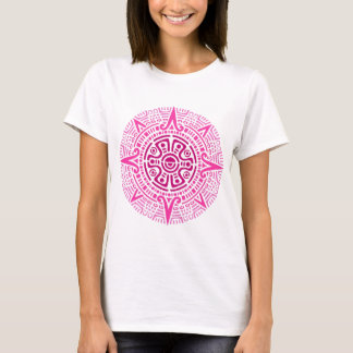 Aztec circle Pink T-Shirt