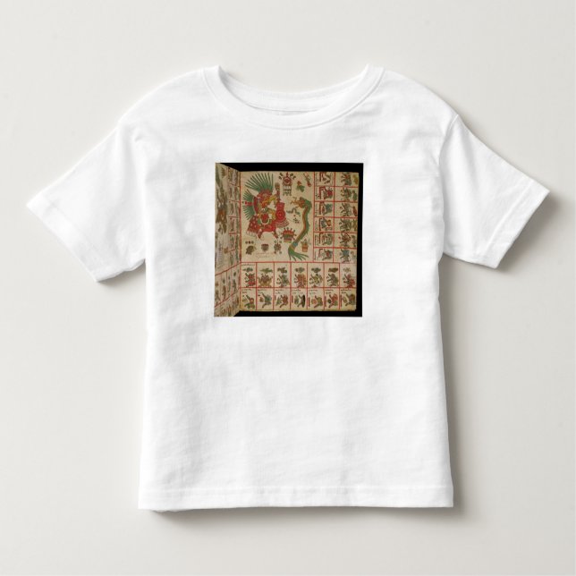 Aztec Codex Borbonicus Toddler T-Shirt (Front)