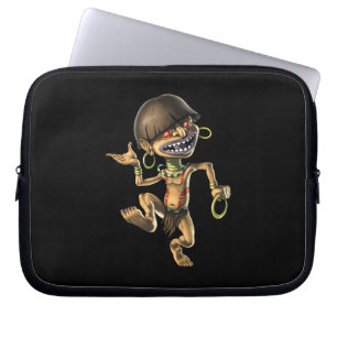 Aztec Creature Chaneque Laptop Sleeve