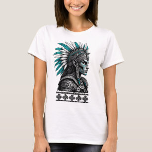Aztec Culture Mayan Indigenous People  T-Shirt