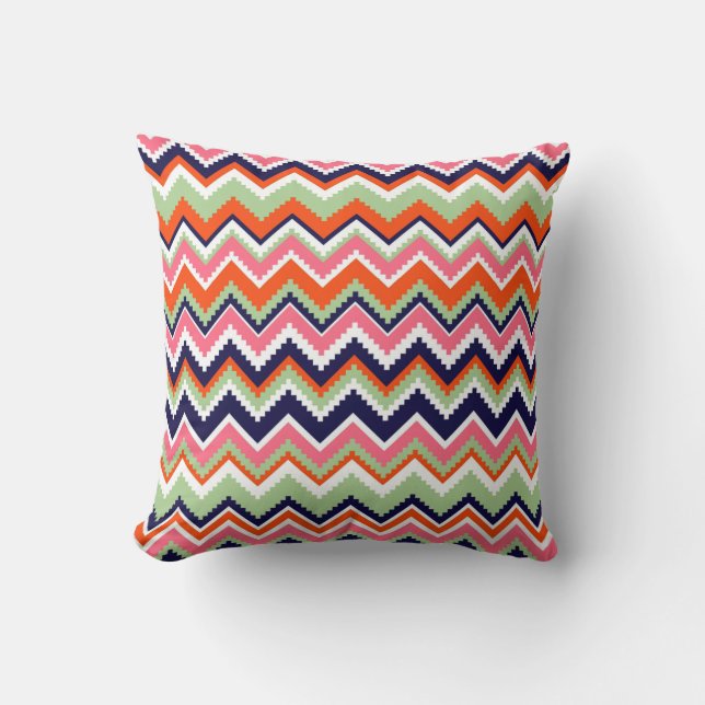 Aztec Design #10 at JessicaSuzzette Cushion (Front)