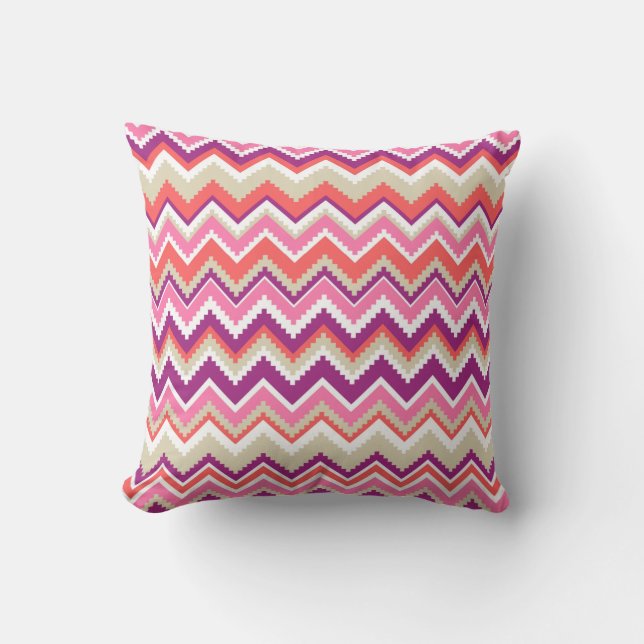 Aztec Design #4 at JessicaSuzzette Cushion (Front)