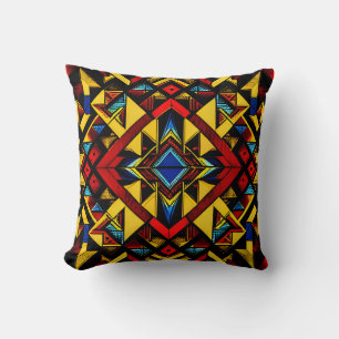 Aztec Design Pattern One Cushion