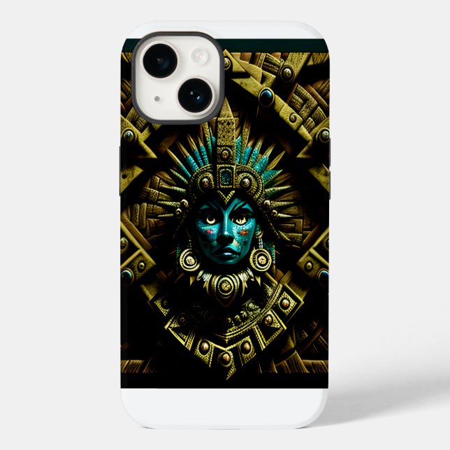 Aztec Design Pattern Two Case-Mate iPhone Case (Back)