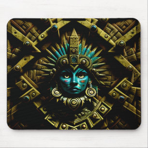 Aztec Design Pattern Two Mouse Pad