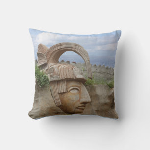 Aztec Design Pillow- Mexico Culture Cushion