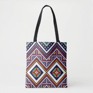 Aztec Diamond Tote Bag