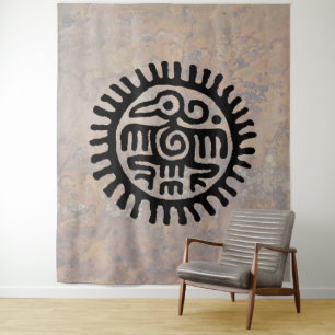Aztec Eagle Tapestry