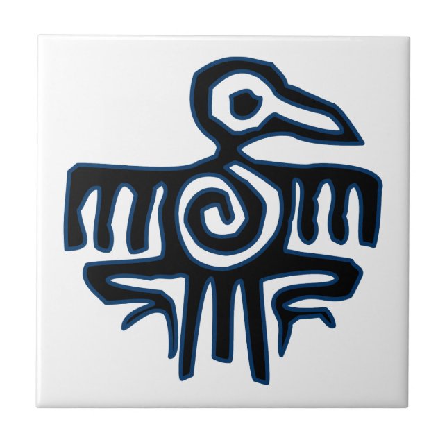 Aztec Eagle Tile (Front)