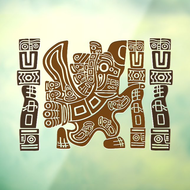 Aztec Eagle Warrior Tribal Ancient Art (Sheet 3)