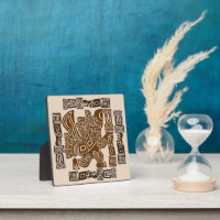 Aztec Eagle Warrior Tribal Ancient Art