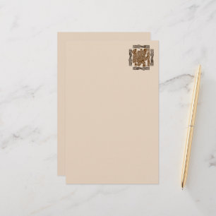 Aztec Eagle Warrior Tribal Ancient Art Stationery