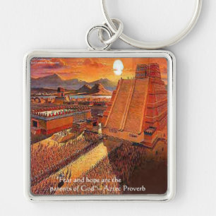Aztec Empire & Proverb Gifts Tees & Cards Key Ring