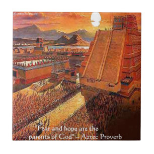 Aztec Empire & Proverb Gifts Tees & Cards Tile