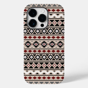 Aztec Essence II Ptn Black White Grey Red Sand Case-Mate iPhone 14 Pro Case