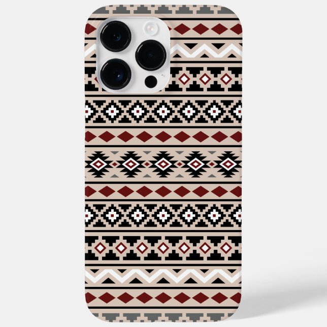 Aztec Essence II Ptn Black White Grey Red Sand Case-Mate iPhone Case (Back)