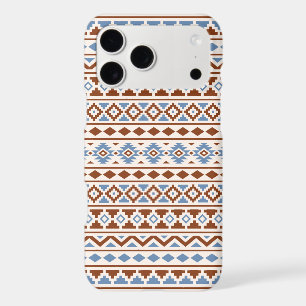 Aztec Essence Pattern II Rust Blue Cream