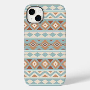 Aztec Essence Ptn IIIb Blue Cream Terracottas Case-Mate iPhone 14 Plus Case