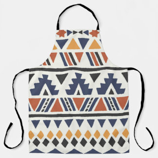 Aztec Ethnic: Hand Drawn Seamless Apron