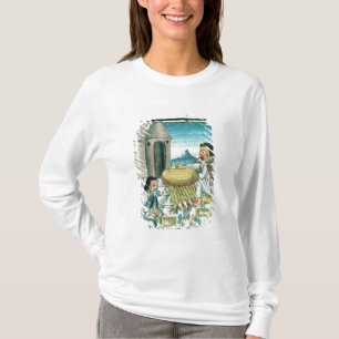 Aztec feather artisans at work T-Shirt