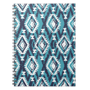 Aztec Geometric Tribal Navajo Print Notebook