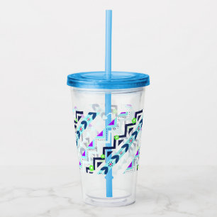 Aztec Girl Acrylic Tumbler