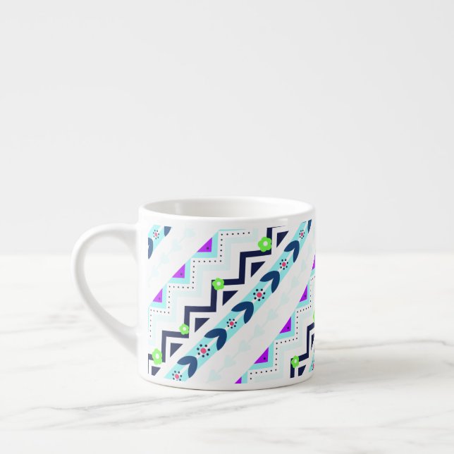Aztec Girl Espresso Cup (Left)