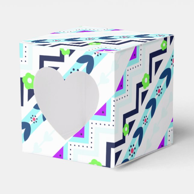 Aztec Girl Favour Box (Front Side)