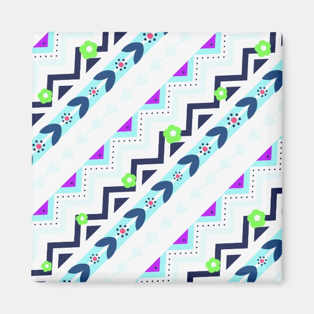 Aztec Girl Magnet (Front)