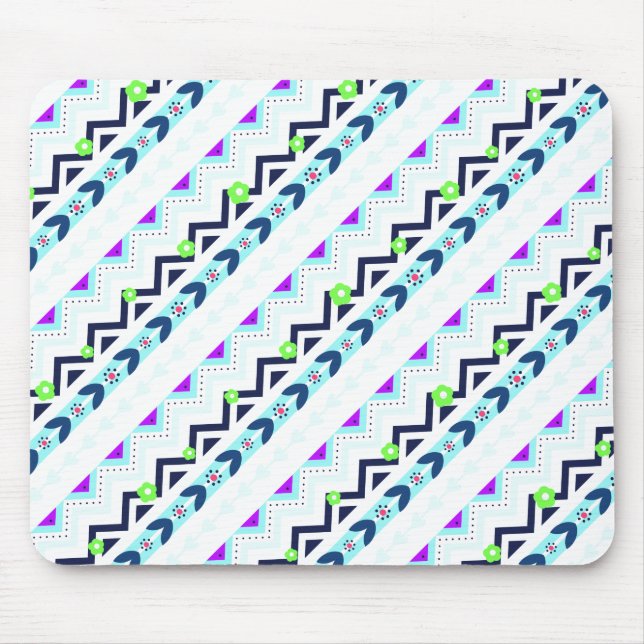 Aztec Girl Mouse Pad (Front)