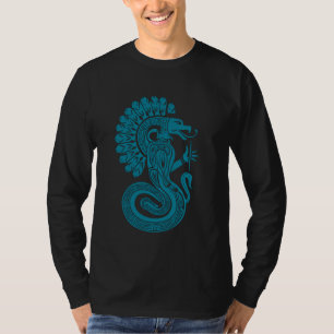 Aztec God Ancient Mythology Quetzalcoatl Serpent A T-Shirt