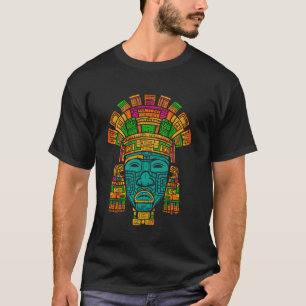 Aztec God Ancient Mythology Tlaloc Aztec T-Shirt