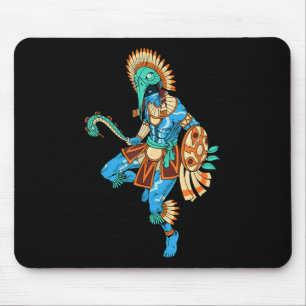 Aztec God Of War And Sun - Huitzilopochtli  Mouse Pad