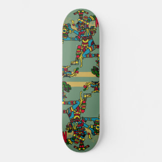 Aztec God Skateboard