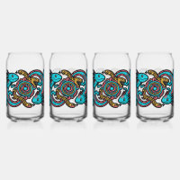Aztec God Xolotl Fighting Jaguar Battle Tribal Art
