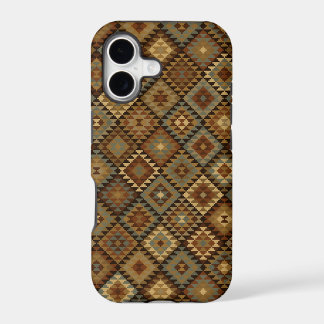 Aztec Gold and Bronze Inspired Pattern