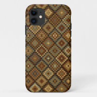 Aztec Gold and Bronze Inspired Pattern