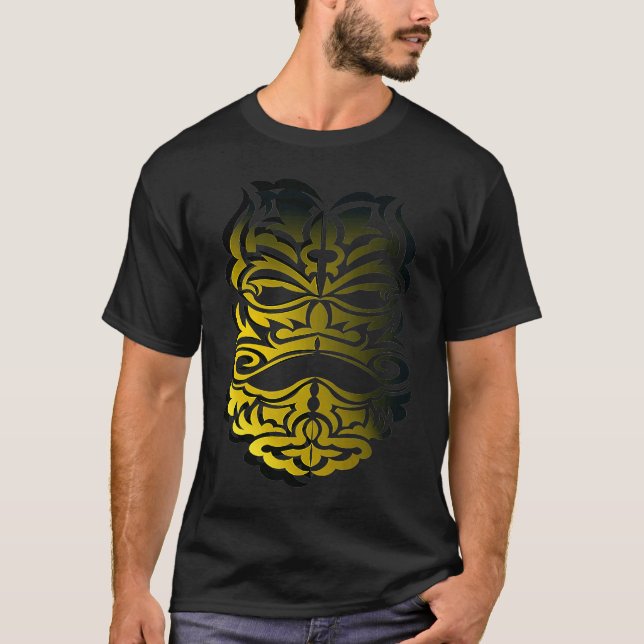 Aztec Gold Skull T-Shirt (Front)