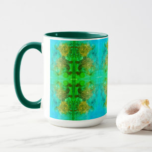 Aztec Green Adventure Mug