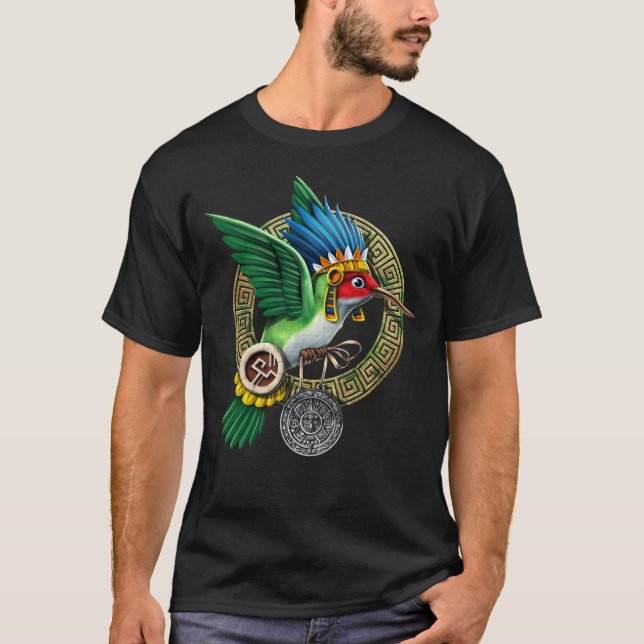 Aztec Hummingbird T-Shirt (Front)