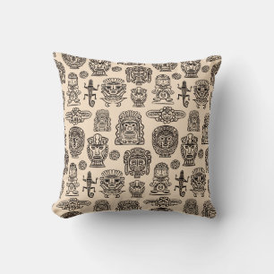 Aztec Inspired Pattern Cushion