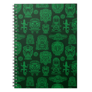Aztec Inspired Pattern Notebook
